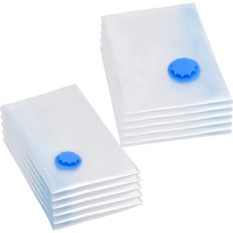 vidaXL vakuumposer til tøjopbevaring 2 størrelser (10 stk.)