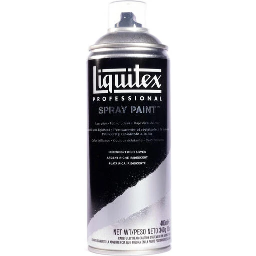 Liquitex Professional Akrylspray 400 ml – Iridiserende Sølv