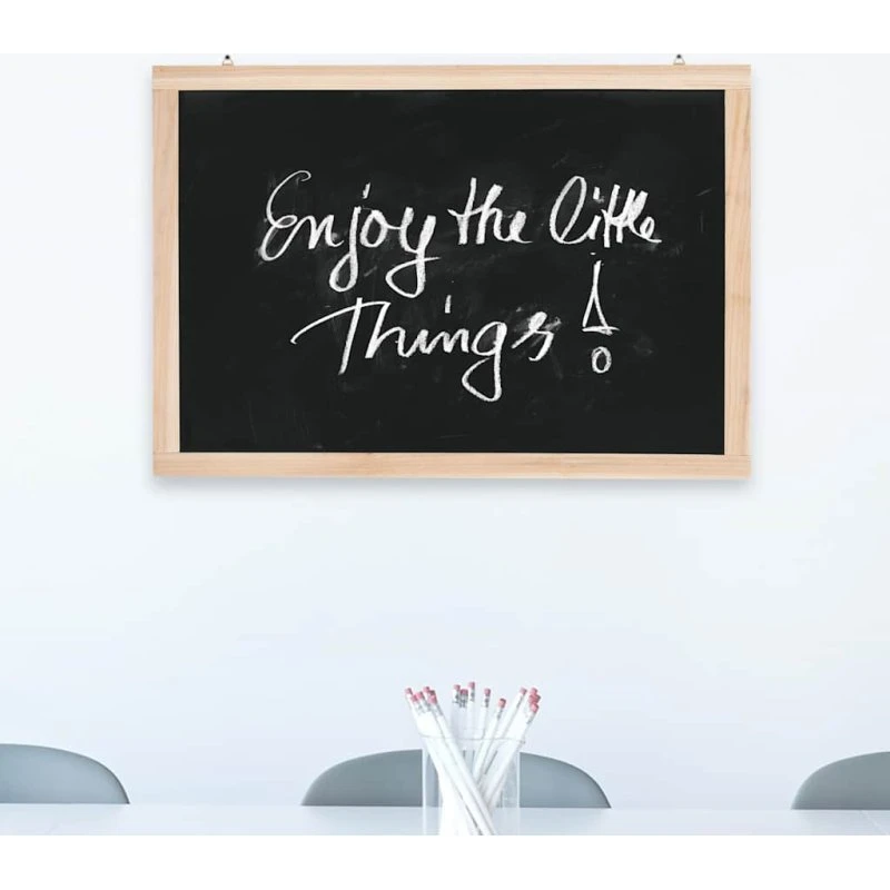 vidaXL vægmonteret tavle i cedertræ 40 x 60 cm