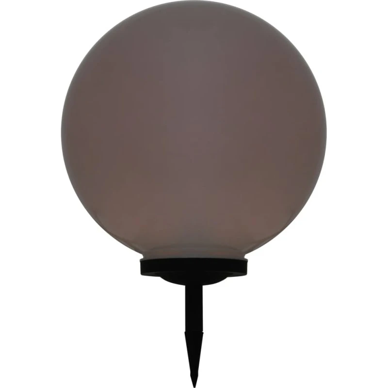 vidaXL LED-solcellelampe 50 cm rund RGB