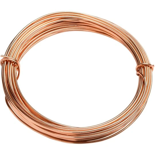 Aluminiumstråd 2 mm 100 g — guld