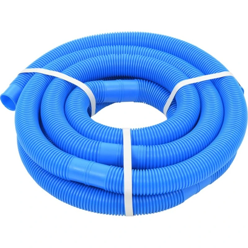 vidaXL poolslange 32 mm 6,6 m blå (LDPE, delelig)