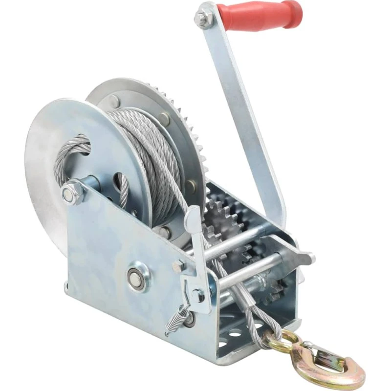 vidaXL håndspil 1360 kg med 10 m kabel