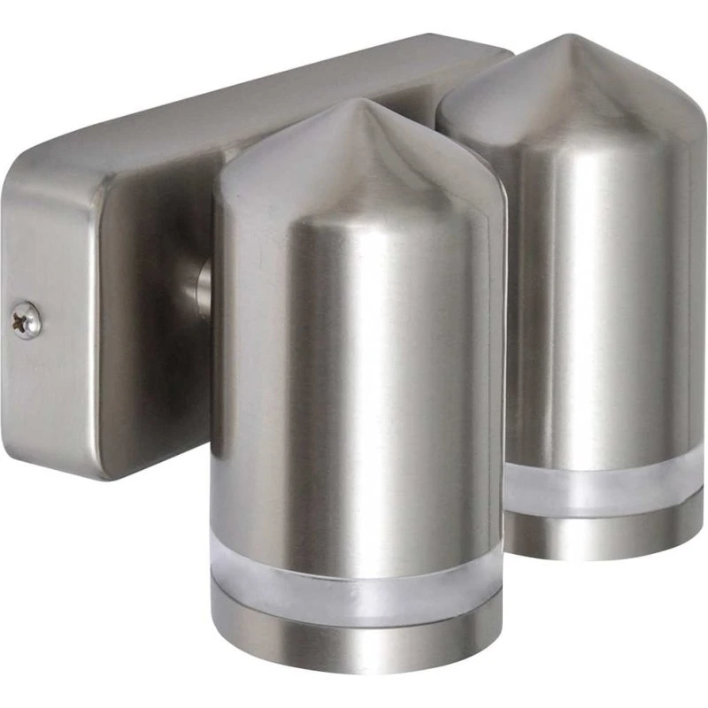 LED Væglampe Rustfrit Stål Nedadrettet Kegle 35W