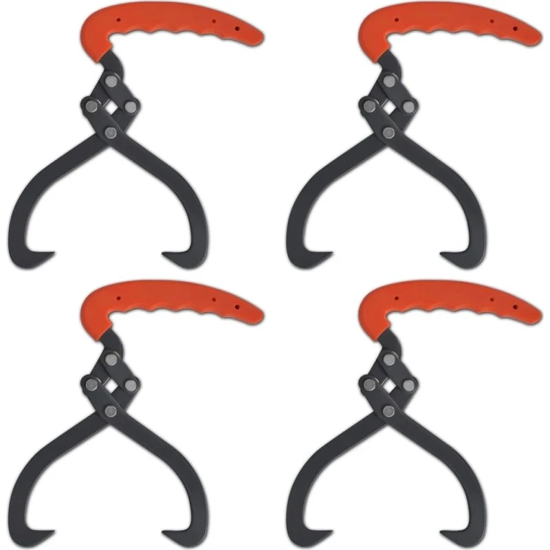 vidaXL stammetænger med PVC-håndtag, 4 stk., 30 cm