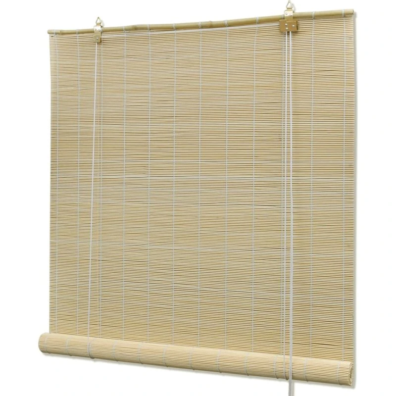 vidaXL rullegardin i naturlig bambus 150x220 cm