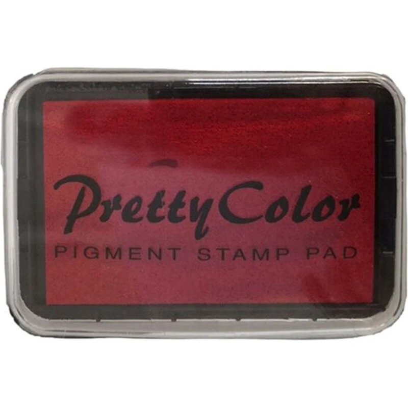 Goki Stempelpude - mørk rød