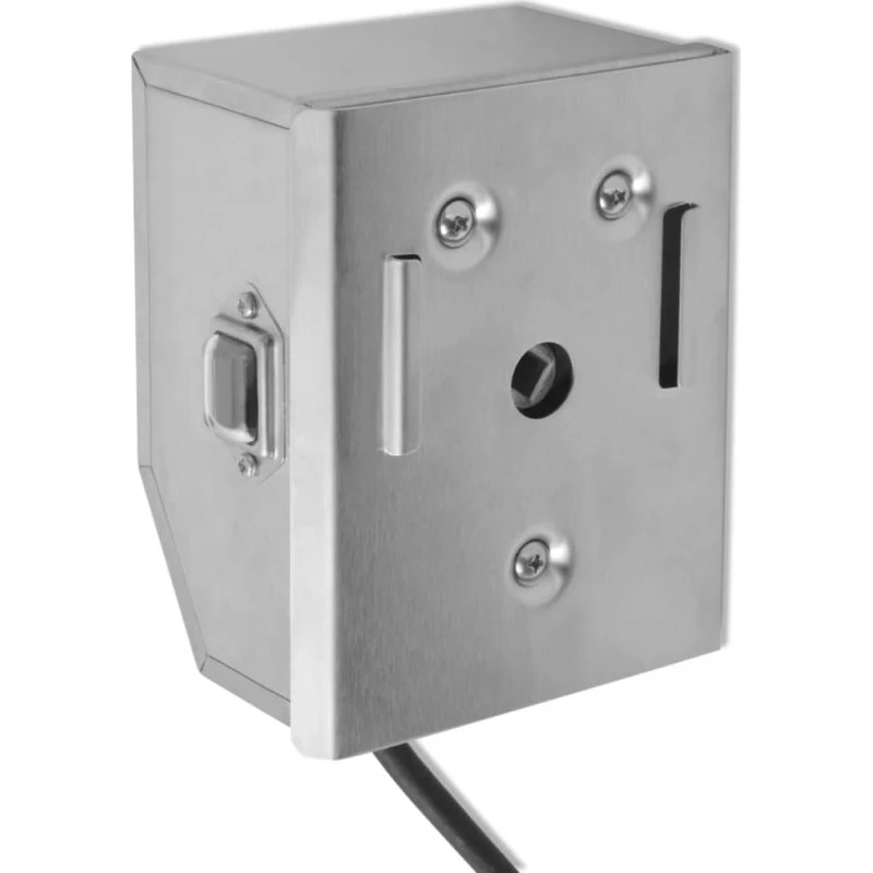 vidaXL Professionel BBQ-rotisseriespydmotor rustfrit stål 4 W