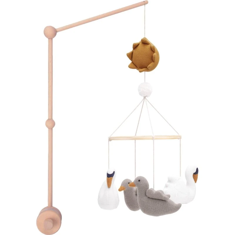 Vanilla Copenhagen Musikuro + træholder - Swandersen