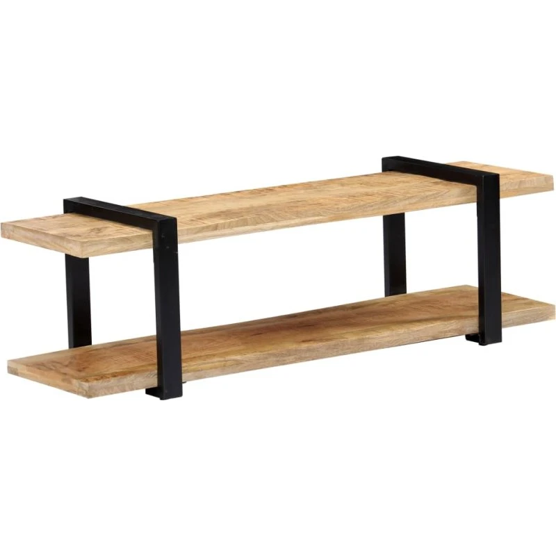 vidaXL TV-skab i massivt mangotræ 130x40x40 cm