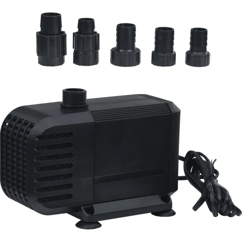 vidaXL nedsænkelig akvariepumpe 3000 l/t, støjsvag IPX8