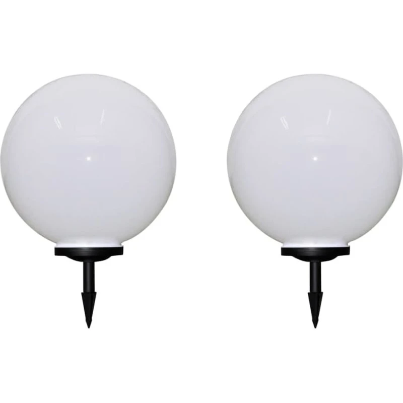 vidaXL udendørslamper 2 stk. LED 50 cm med jordspyd