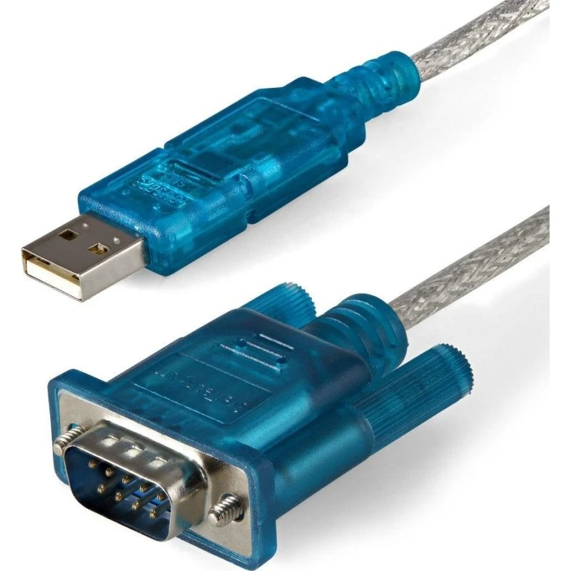 StarTech USB-A til RS232 (DB9) seriel kabel, 91 cm, blå