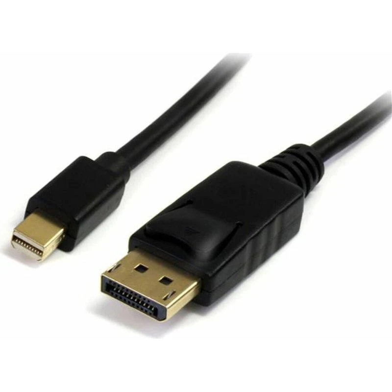 StarTech Mini DisplayPort til DisplayPort kabel 2 m, 4K, sort