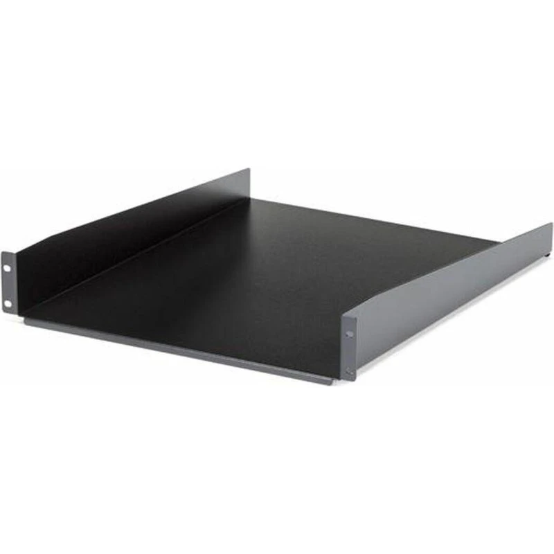 StarTech.com 2U Rackhylde 22" CABSHELF22, sort