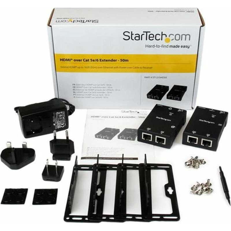 StarTech DP2VGAMM15B HDMI-adapter, sort