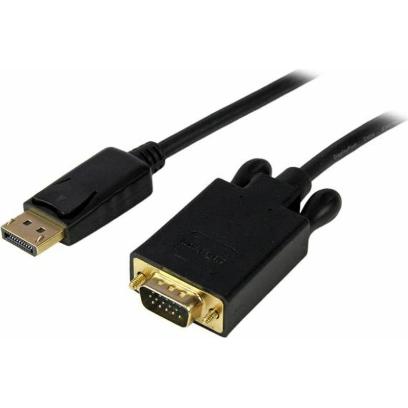 StarTech DisplayPort til VGA-kabel 1,8 m – sort
