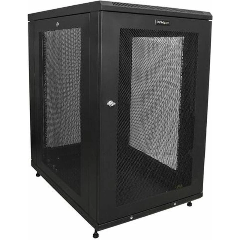 Startech RK1833BKM 18U vægmonteret rack kabinet - sort