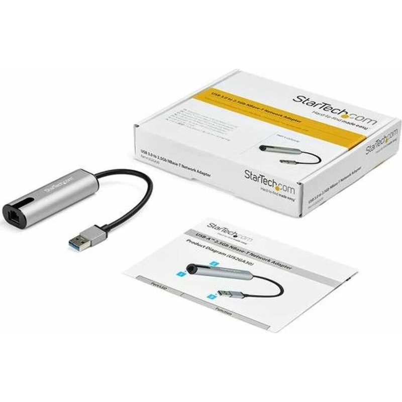 StarTech.com USB 3.0 til 2,5GbE-adapter US2GA30, space grey