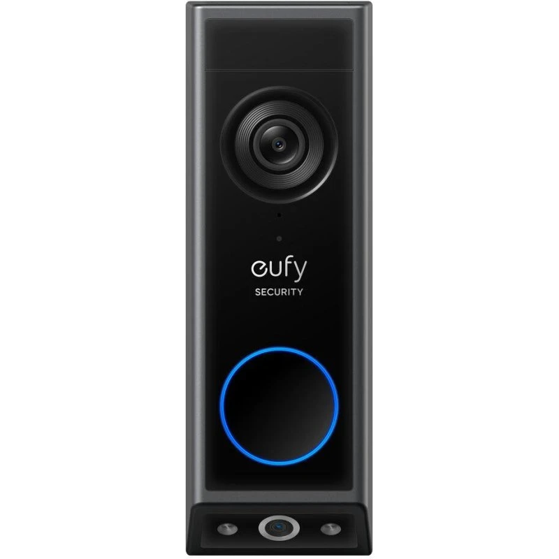 Eufy E8214311 Video-dørklokke 2K trådløs (sort)