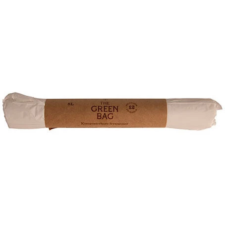 The Green Bag komposterbare fryseposer 8 L - 12 stk