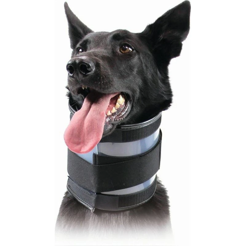 KVP Cervikal krave til hunde – sort 18–53 cm (18 cm)