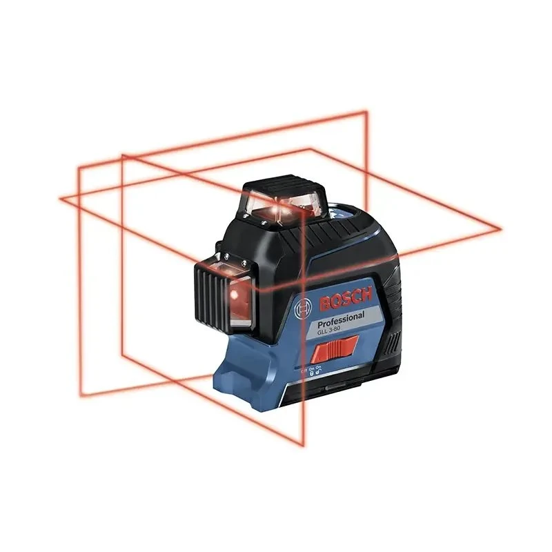 Bosch GLL 3-80 Linjelaser 3x360° (80 m)