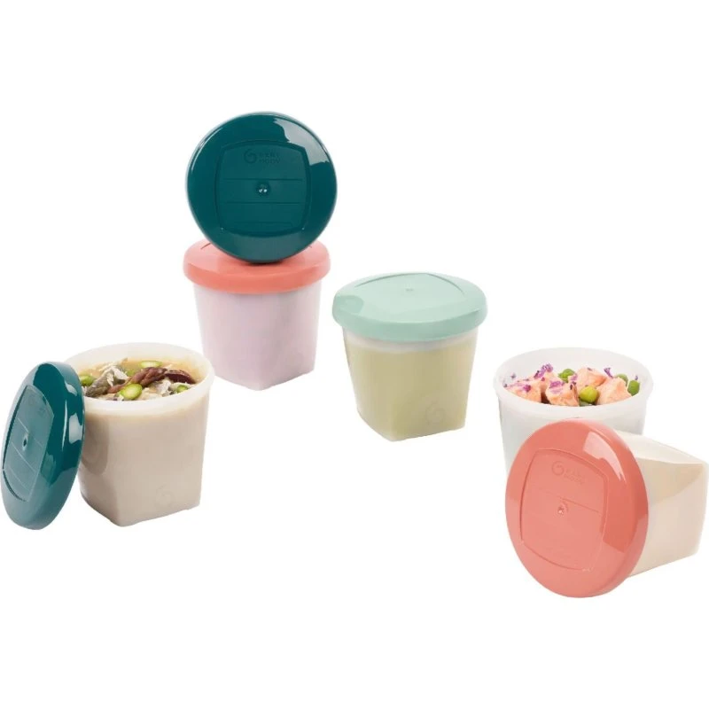 Babymoov ECO madbøtter 6x250 ml