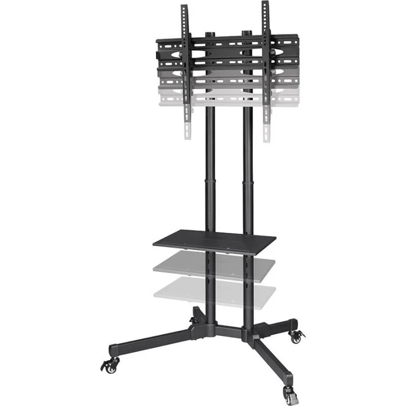 Hama TV-stand Trolley 32–75'' sort med hjul