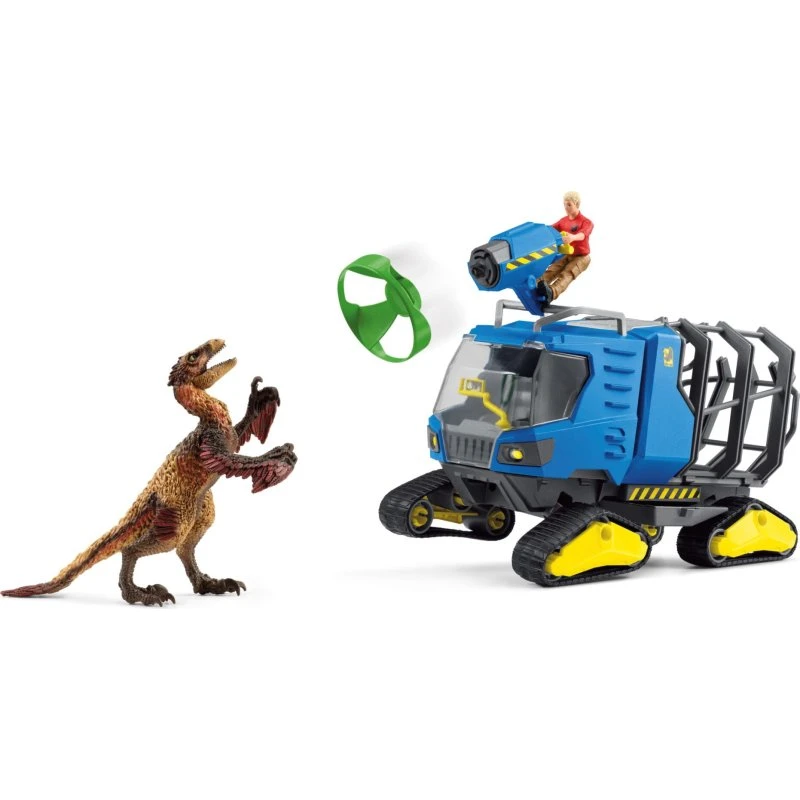 Schleich Bæltekøretøj med Dakotaraptor - 5+ år
