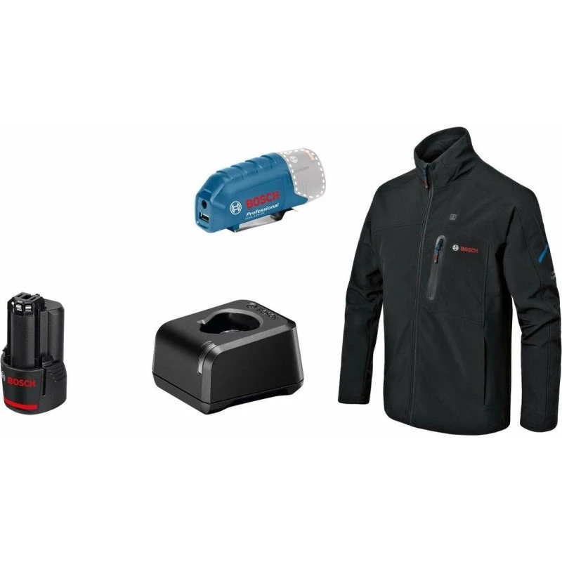 Bosch Heated arbejdsjakke 06188000FZ, L, sort