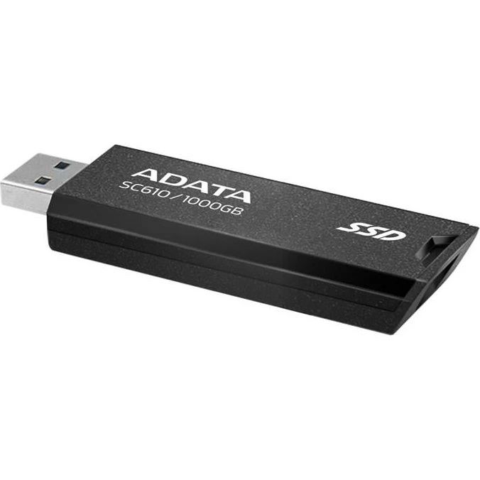 ADATA SC610 1 TB USB-A 3.2 Gen 2, sort