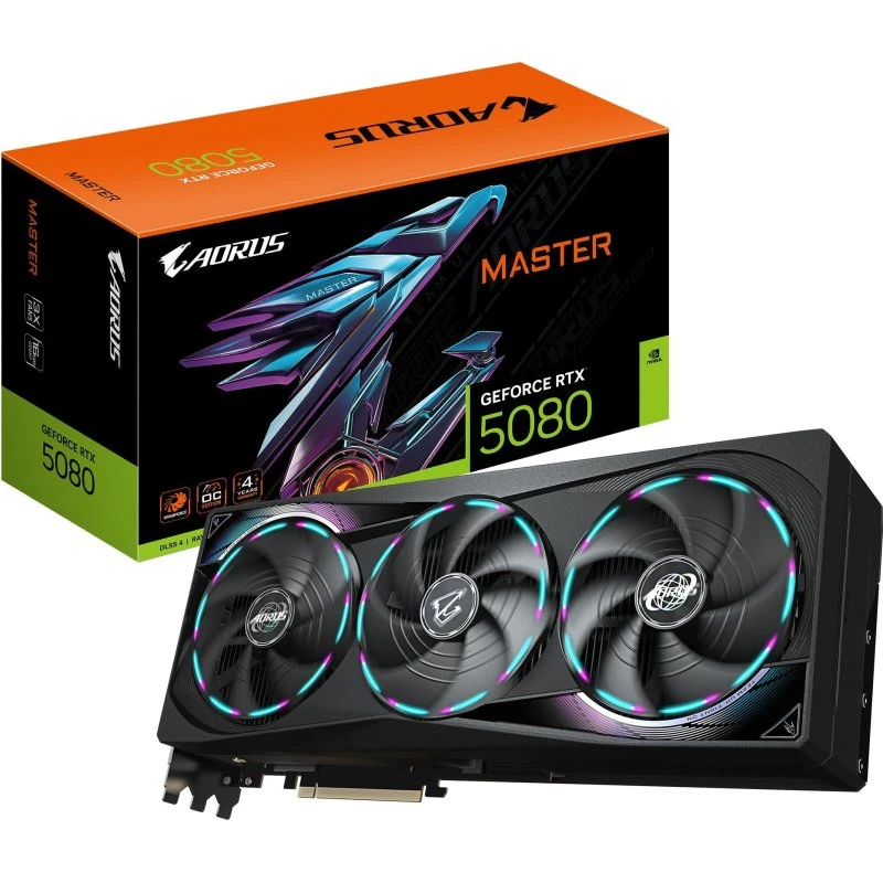 Gigabyte GeForce RTX 5080 AORUS MASTER 16GB