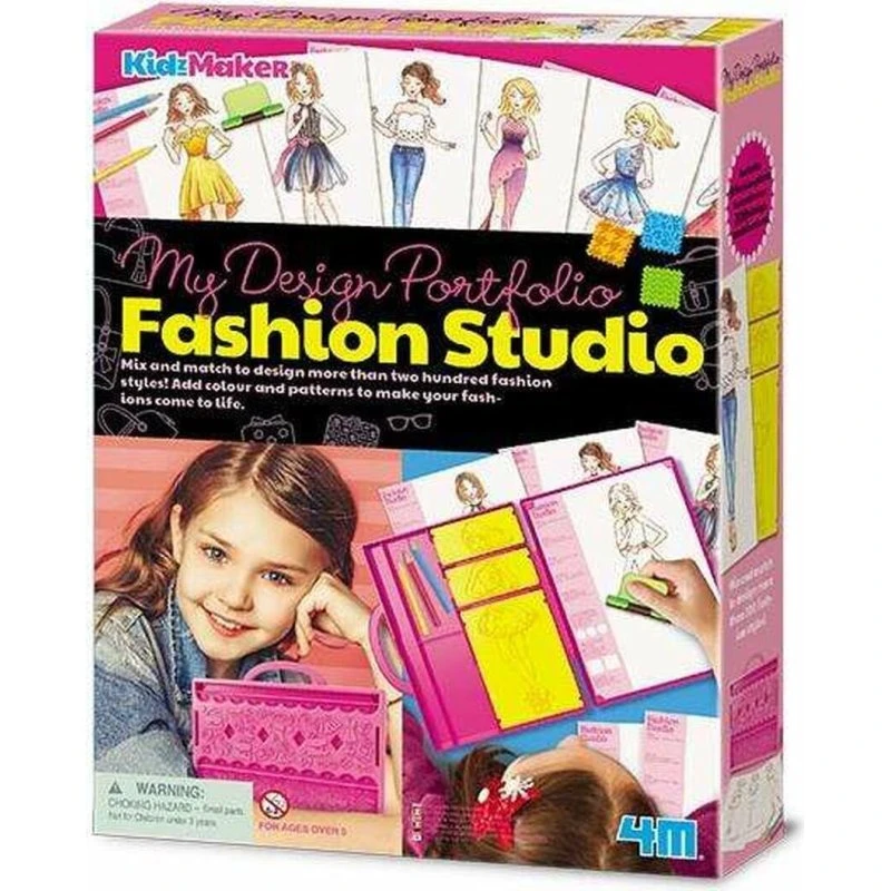 Hape Modestudie Tegnesæt til mode, 5+ år