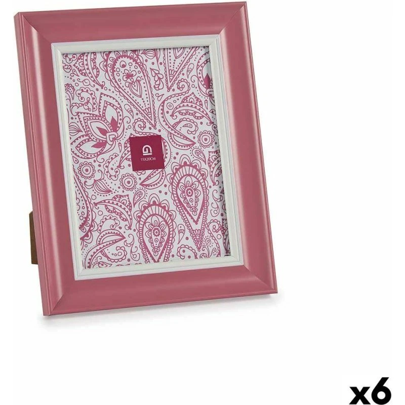 Gift Decor fotoramme Pink Krystal 15×20 cm, sæt med 6