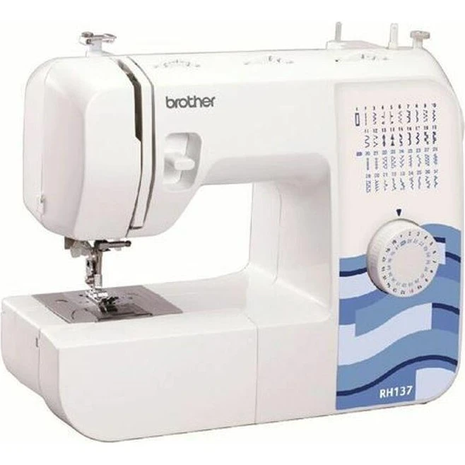 Brother RH137 symaskine - blå/hvid med LED-lys