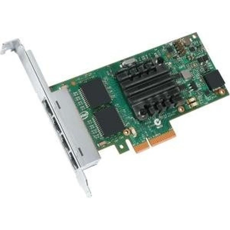 Intel I350-T4 Netværkskort PCIe x4 4x RJ45 (lavprofil)