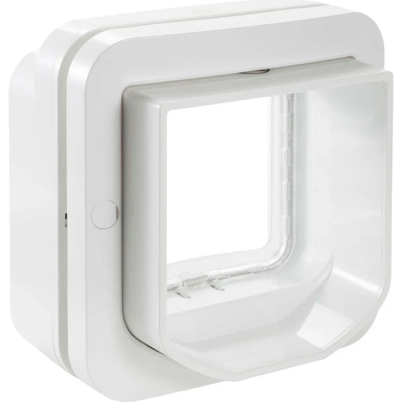 Segula SureFlap DualScan dyrelem (mikrochip/RFID, ind/ud) hvid
