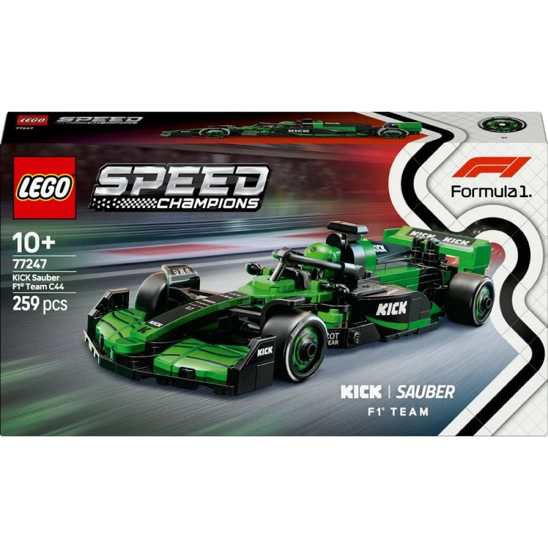 LEGO Speed Champions KICK Sauber F1 Team C44-racerbil (77247)