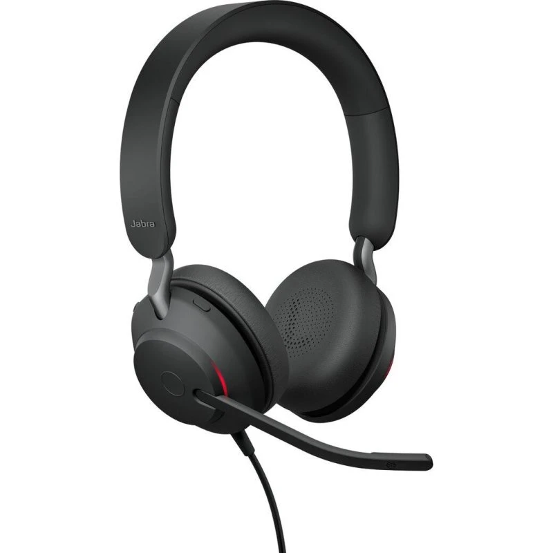 Jabra Evolve2 40 SE USB-C headset (sort)