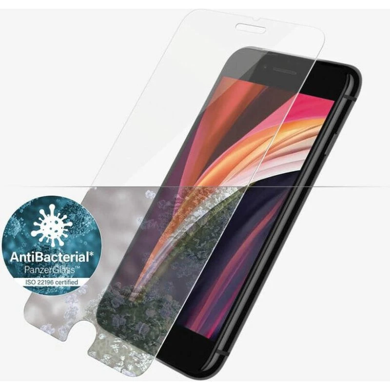 PanzerGlass skærmbeskyttelse 4,7'' til iPhone 6/6s/7/8/SE (hærdet glas)