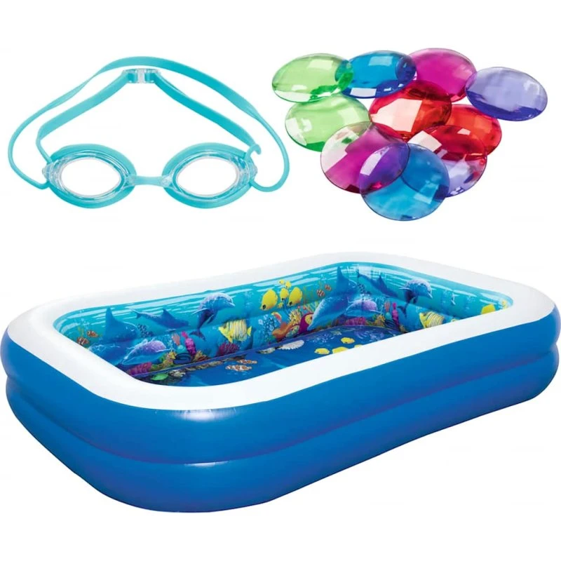 Bestway Undersea Adventure oppustelig pool 54177 - 778 L