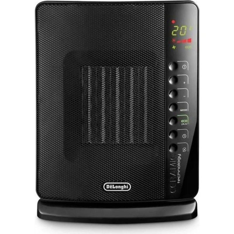 DeLonghi Keramisk varmeblæser 2400 W - sort