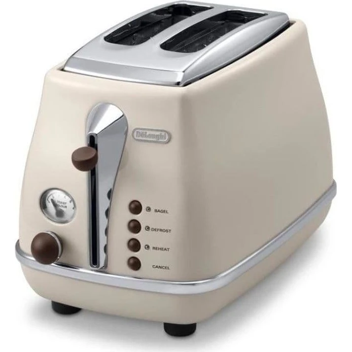 De'Longhi Icona Vintage CTOV 2103.BG brødrister 900W beige