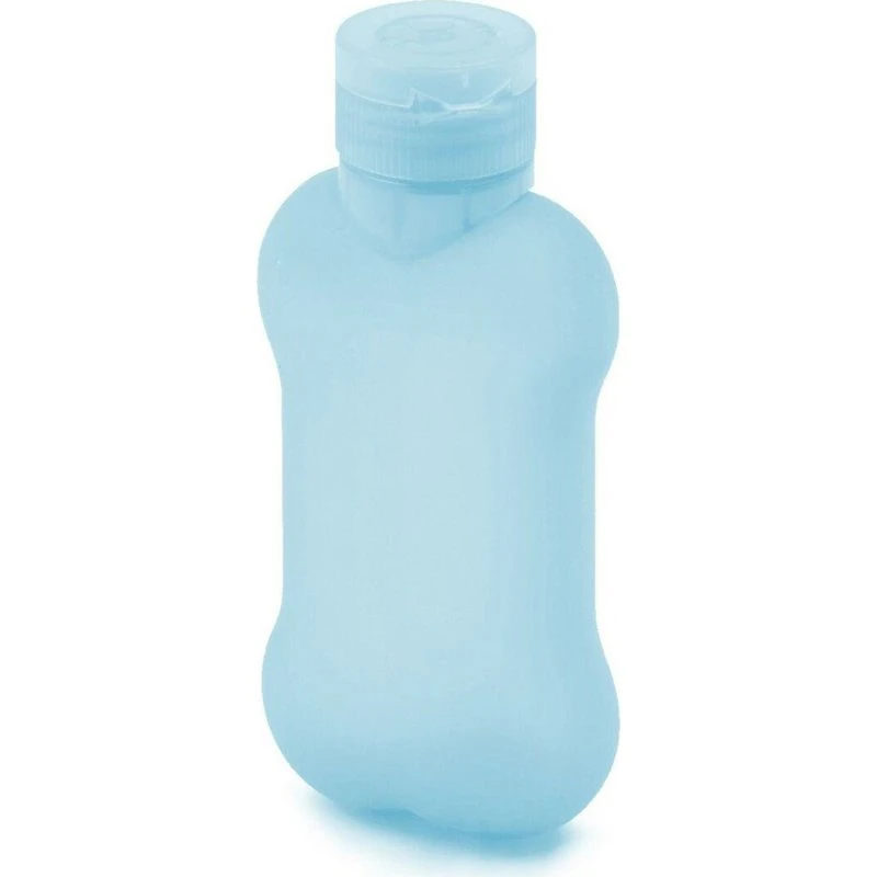 United Pets Bon Ton Pi flaske 100 ml, blå silikone