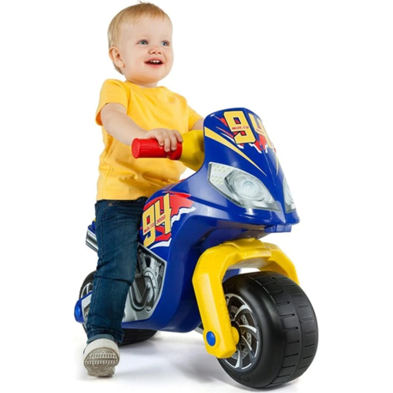 Moltó Moto Cross Race gåvogn – blå (18+ mdr.)