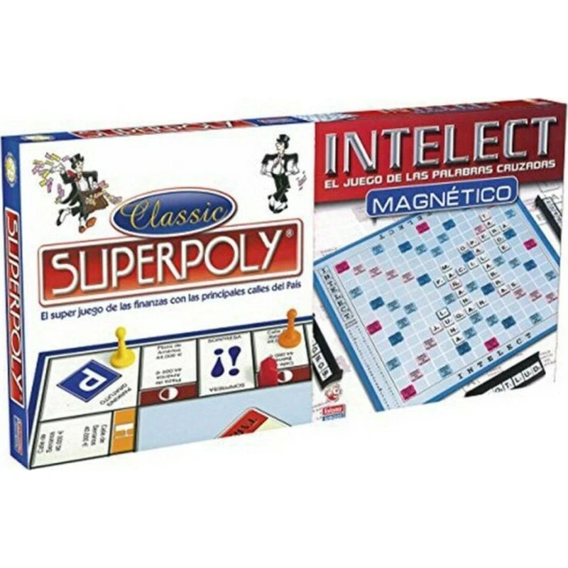 Falomir Superpoly + Intelect – Brætspil 9+ år (2 spillere)