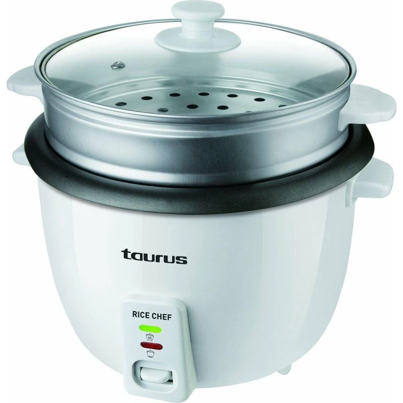 Taurus Rice Chef riskoger 1,8 L, 700 W (grå/hvid)