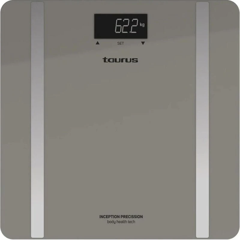 Taurus Inception Precision badevægt, grå (180 kg)
