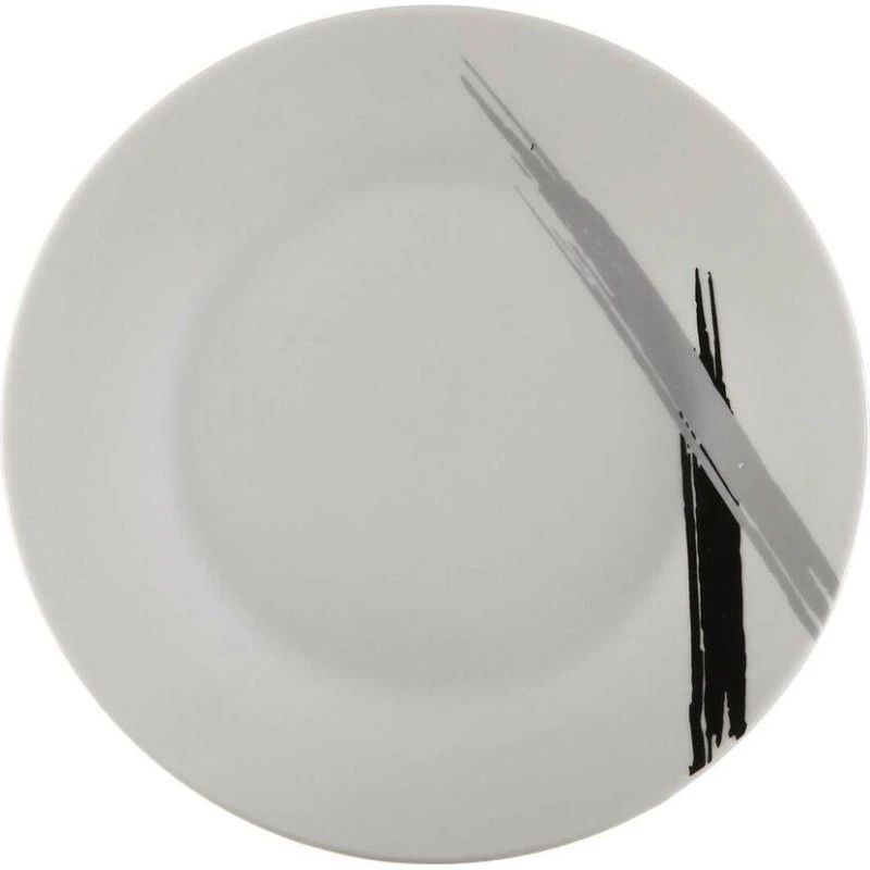 Versa desserttallerken i porcelæn, minimalistisk